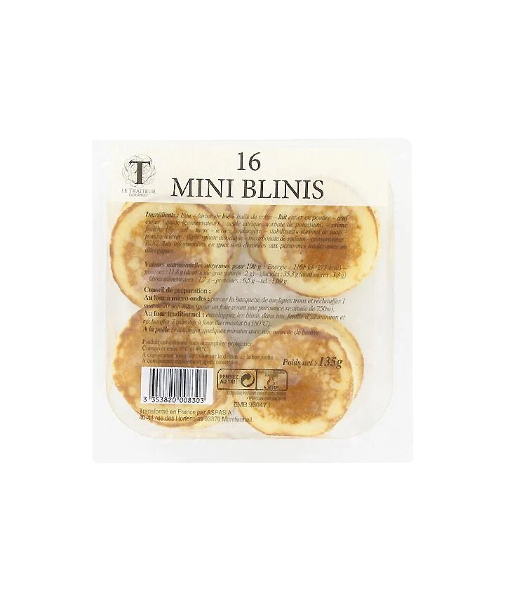 16 mini blinis
