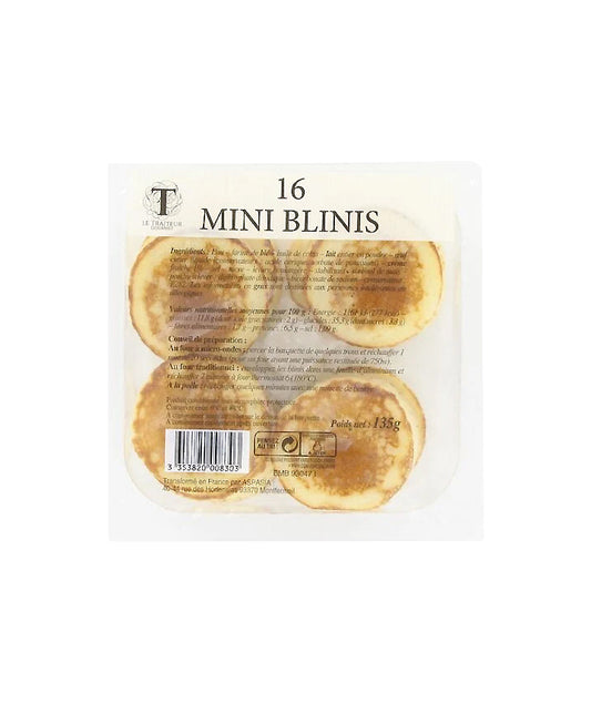 16 mini blinis