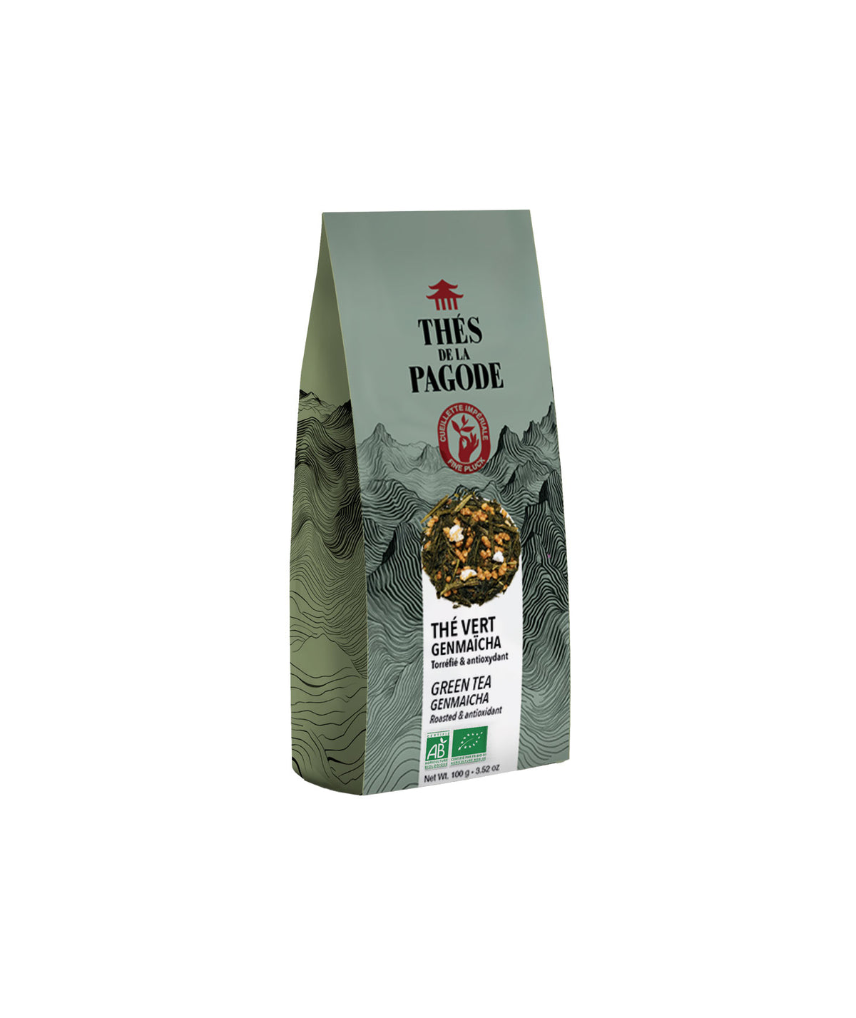 Thé vert genmaicha bio - Pochette vrac