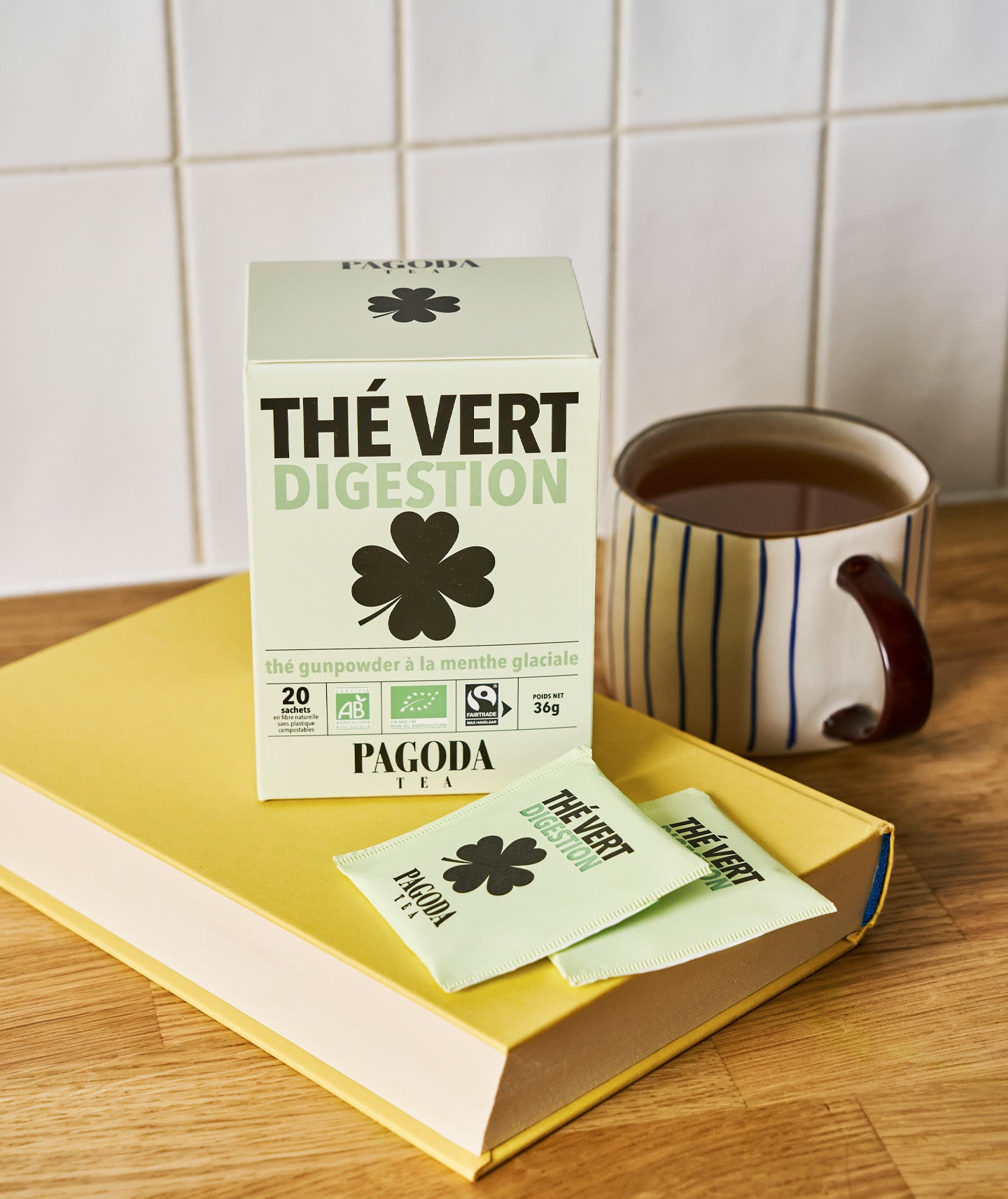 Thé vert digestion bio - 20 sachets