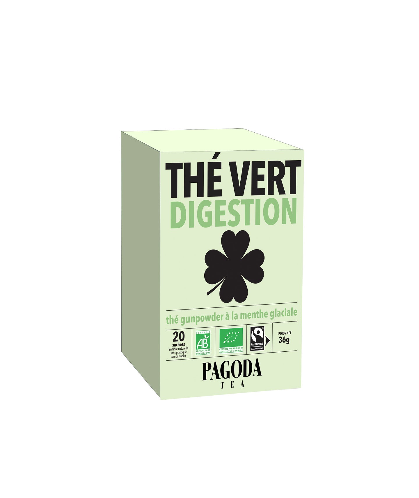 Thé vert digestion bio - 20 sachets