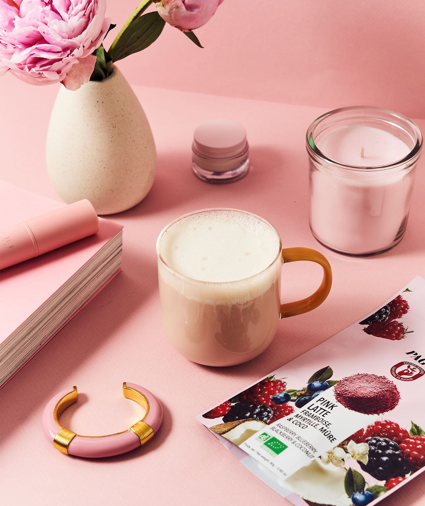 Pink latté - Bio