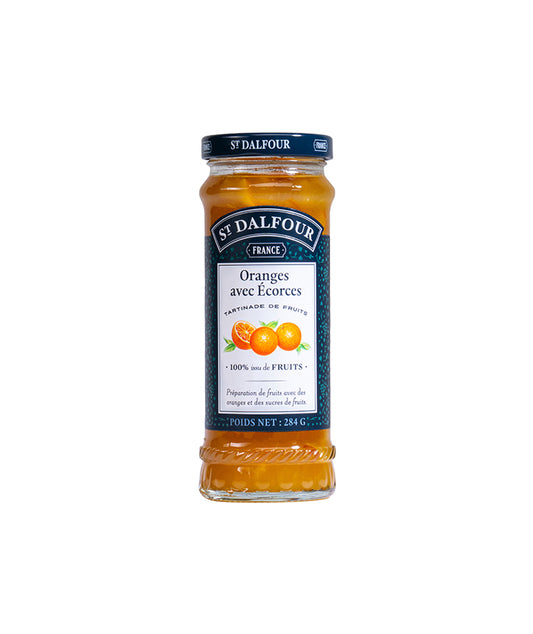 Confiture oranges avec écorces