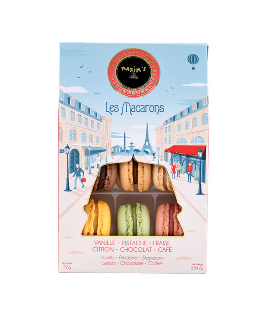 Etui 6 macarons assortis