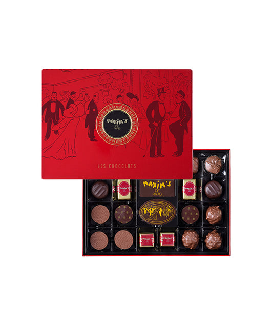 Assortiment 22 chocolats Paris