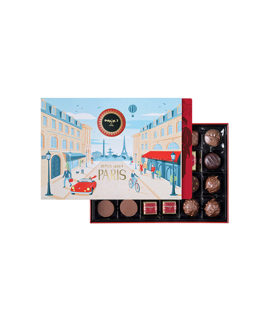 Assortiment 22 chocolats Paris