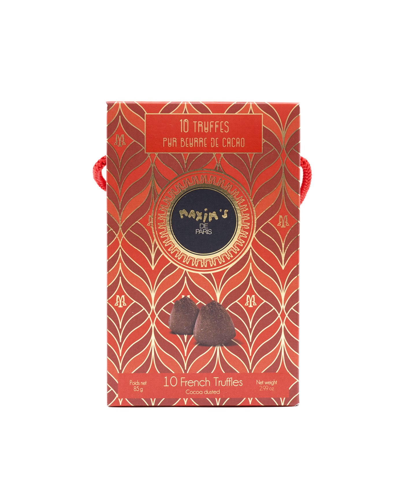 Ballotin 10 truffes pur beurre de cacao