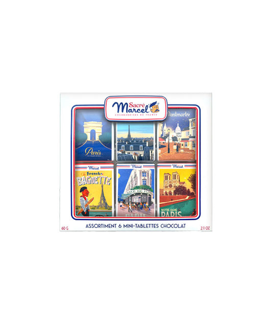 Etui Paris Sacré Marcel - 6 mini-tablettes