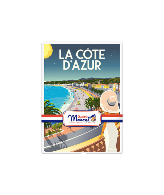 Boîte métal “Côte d’Azur” - 14 canistrellis au citron vue face aux Galeries Lafayette Le Gourmet