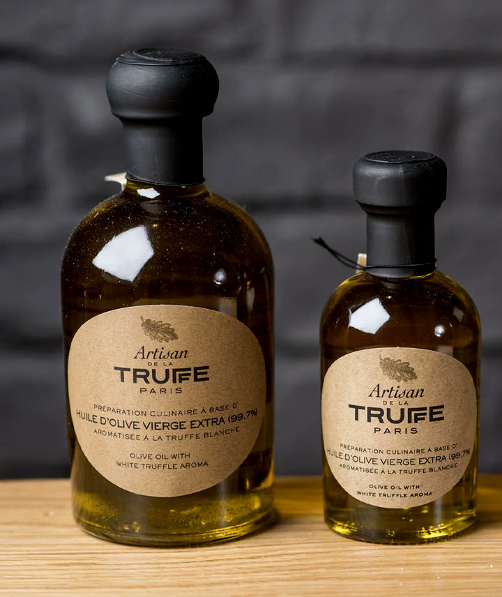 Huile d'olive vierge extra saveur truffe blanche