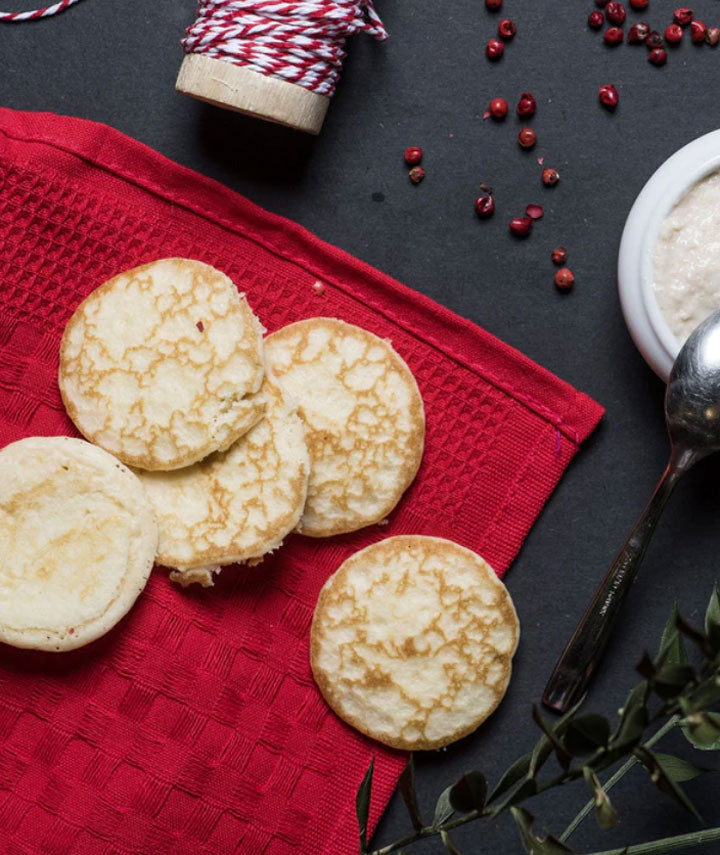 Mini-blinis saveur truffe x16