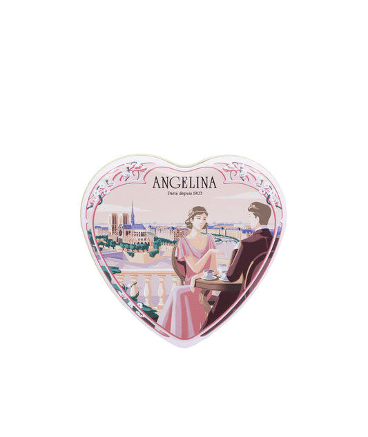 Boîte cœur pralinés
