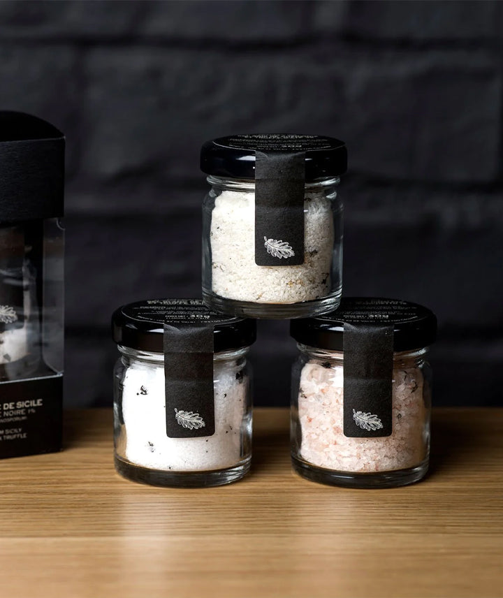 Coffret trio mini sels à la truffe