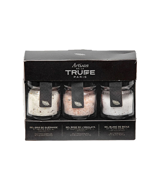 Coffret trio mini sels à la truffe