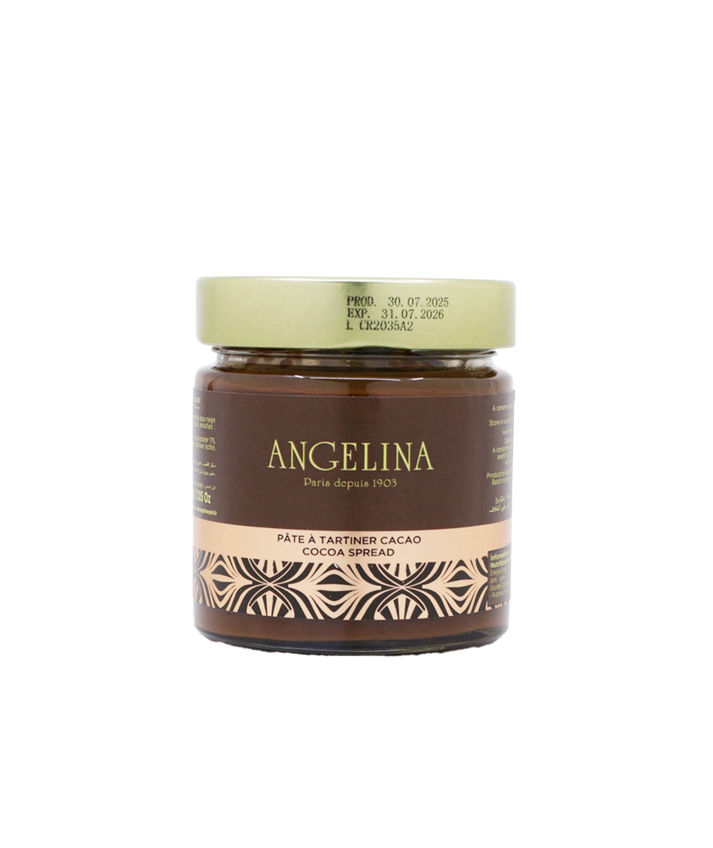 Pâte à tartiner cacao intense