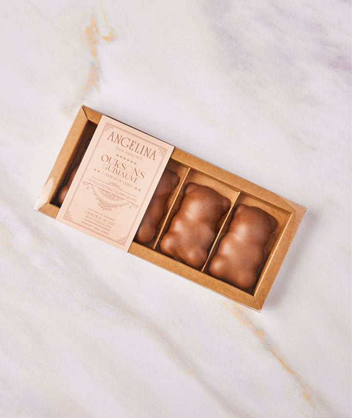 Coffret 4 oursons guimauve
