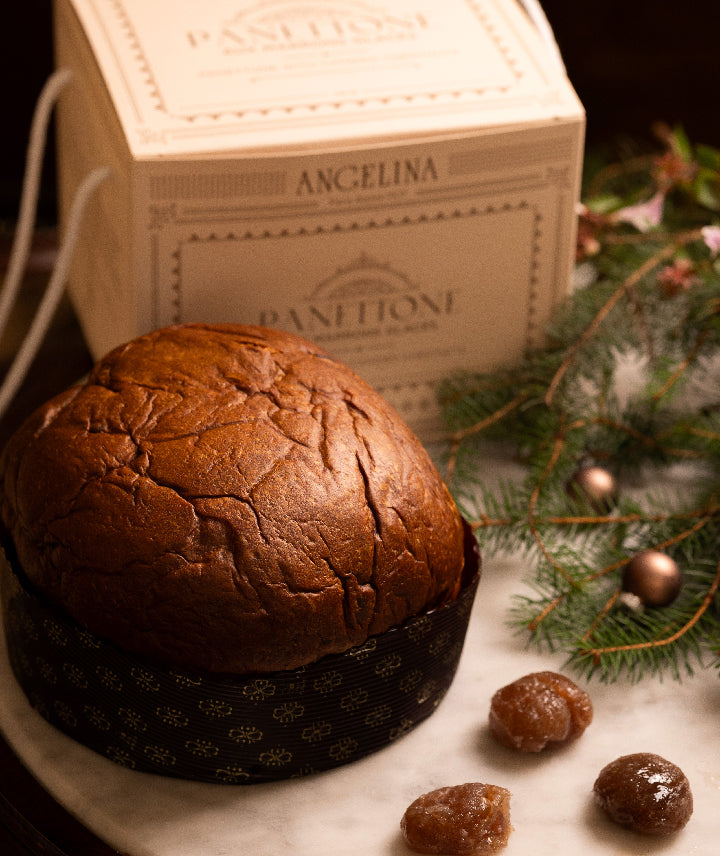 Panettone aux marrons glacés