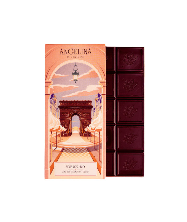 Tablette chocolat noir 70% bio