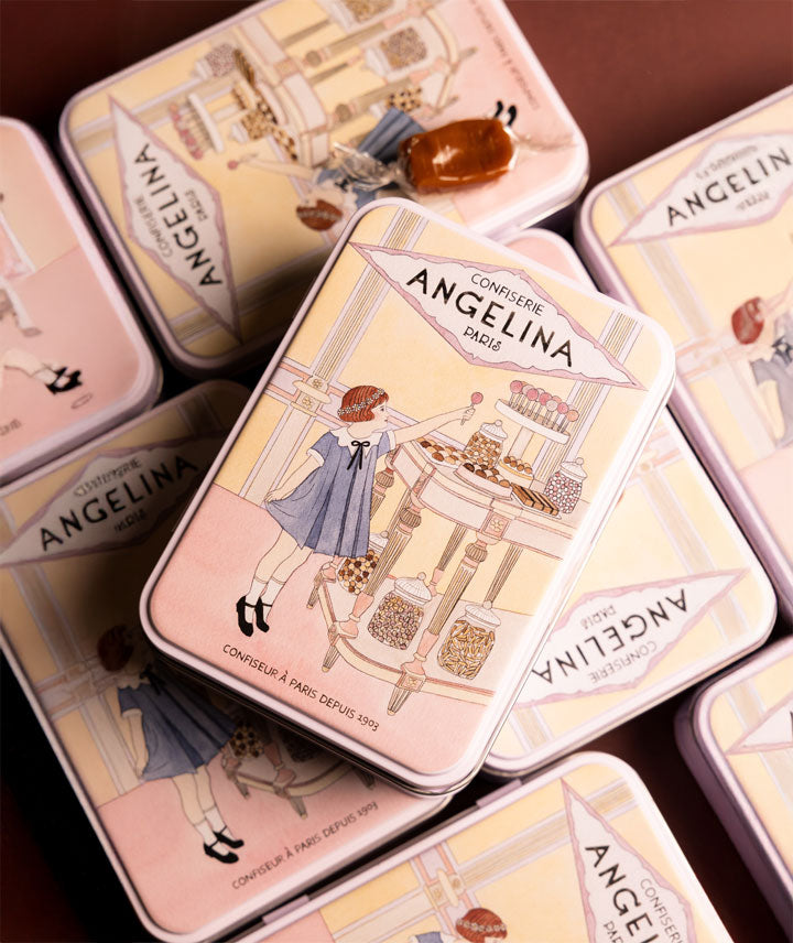 Boîte fer caramels