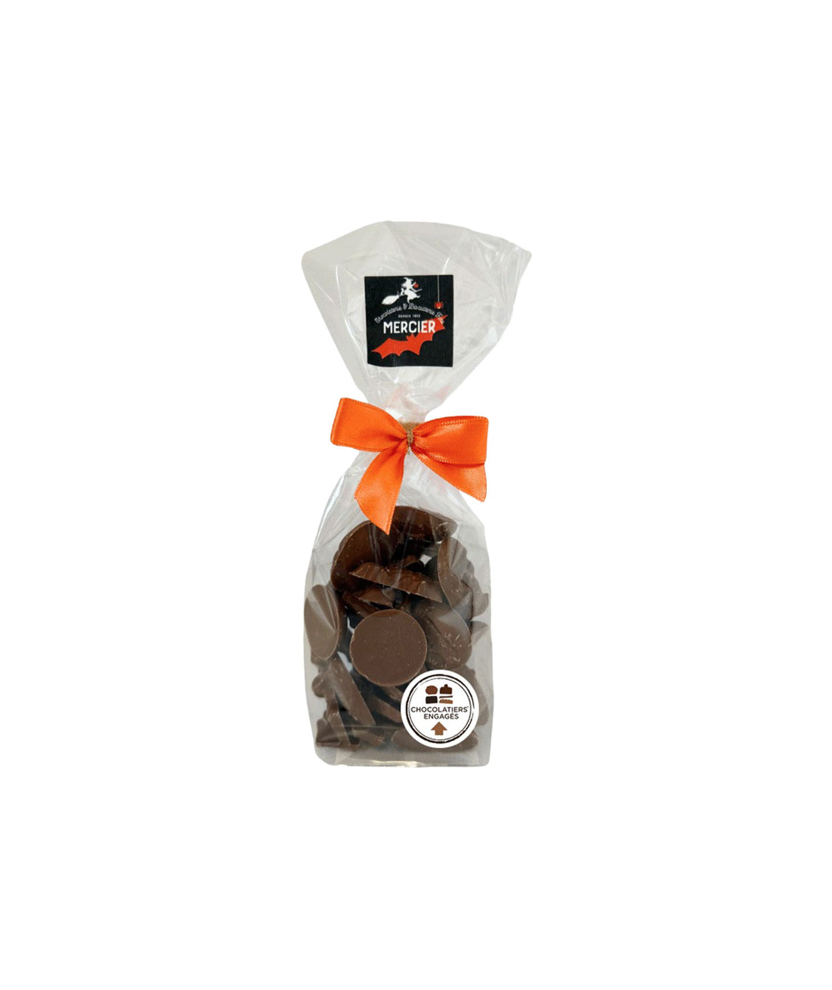 Fritures d'Halloween au chocolat au lait