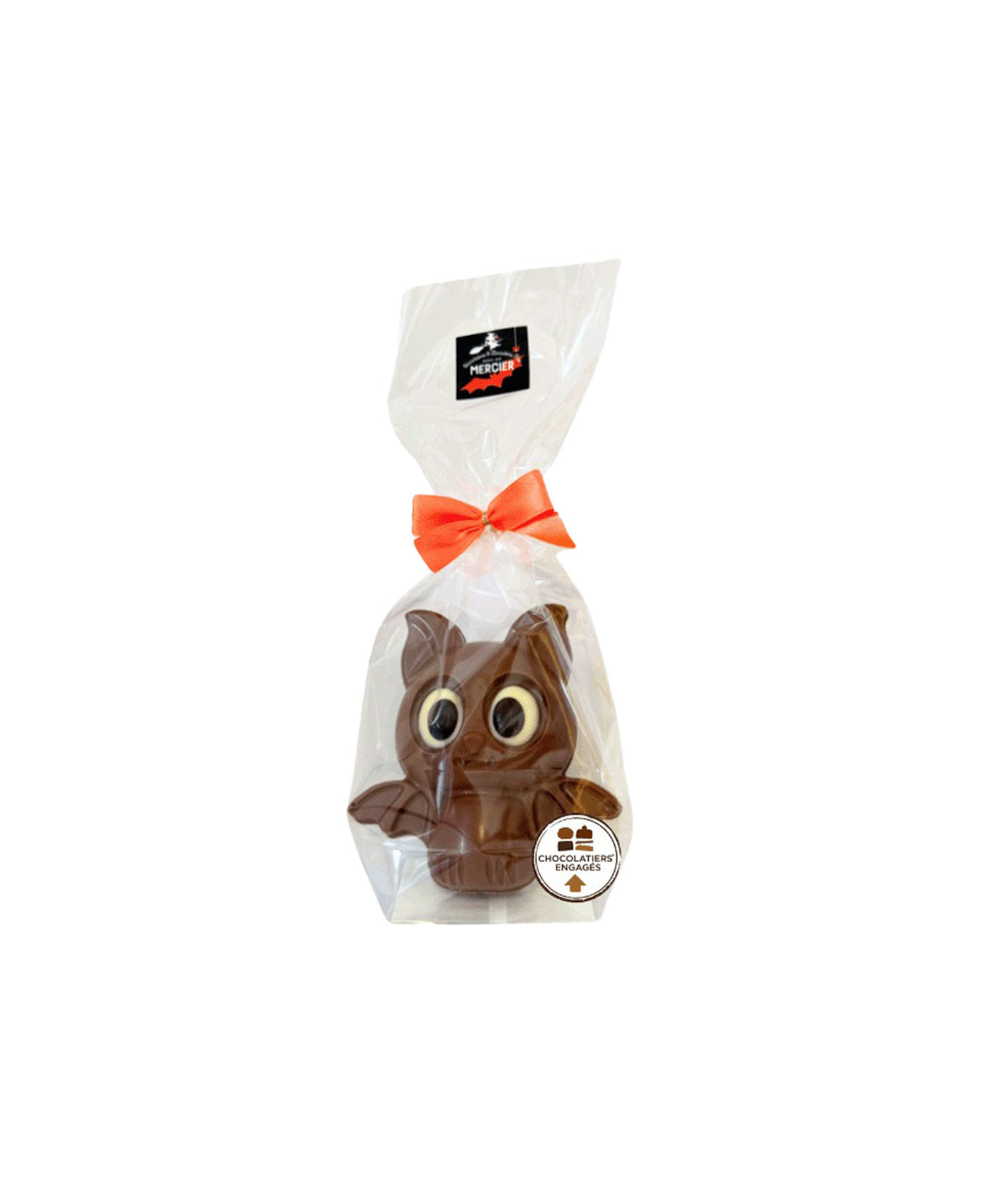 Mini-Dracula garni de citrouilles praliné chocolat lait
