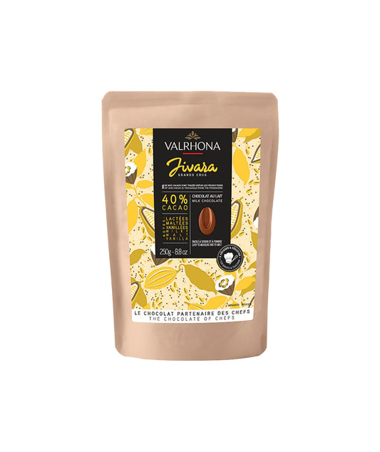 Sachet de fèves chocolat lait Jivara 40%