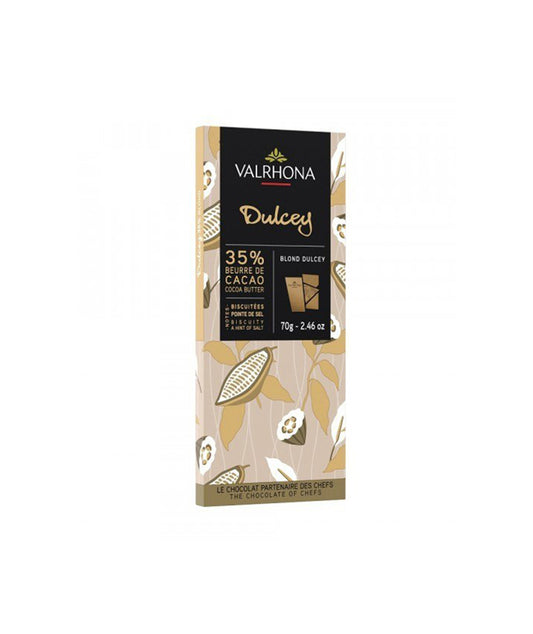 Tablette de chocolat Dulcey 35%
