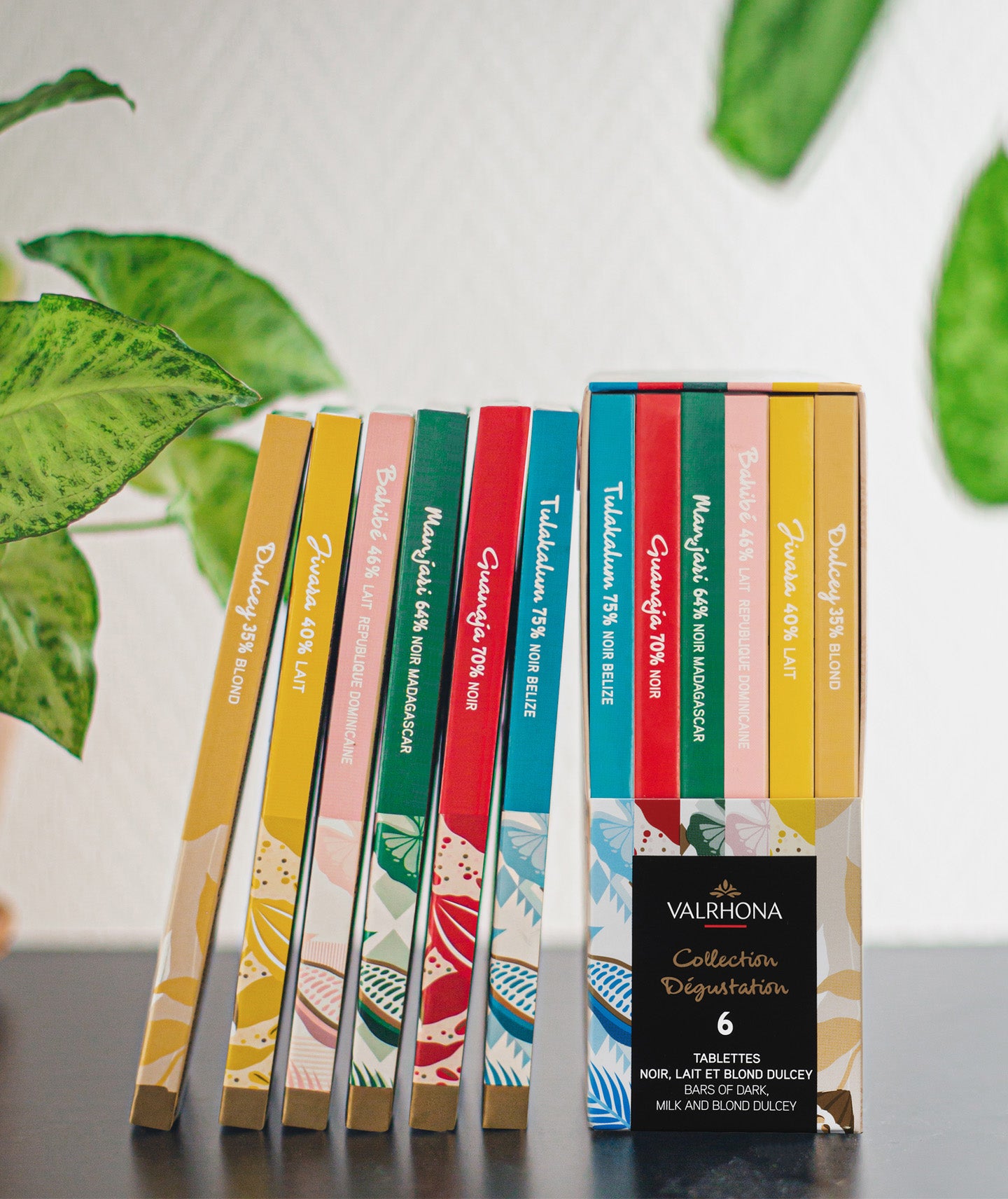 Coffret dégustation de 6 tablettes