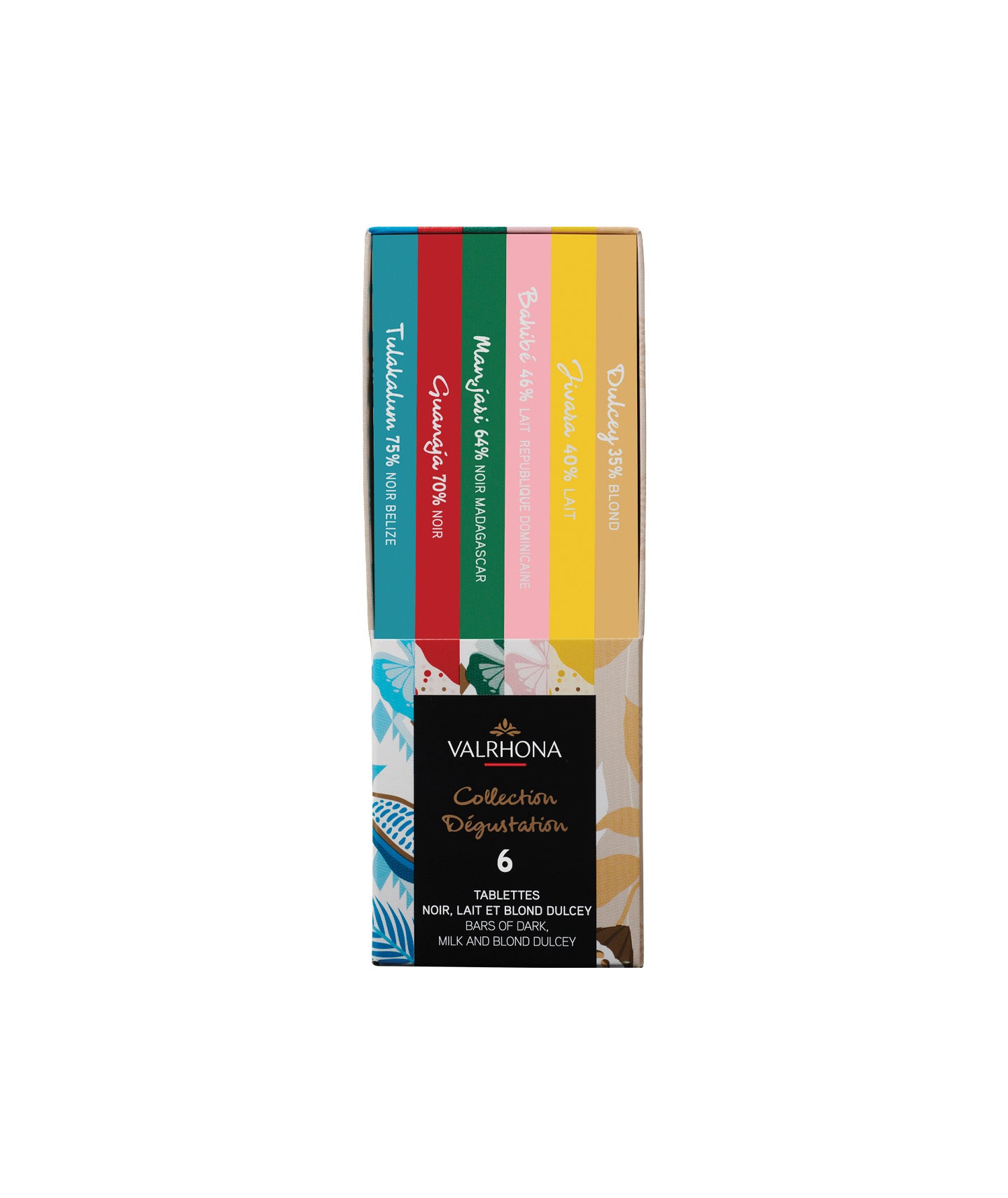 Coffret dégustation de 6 tablettes