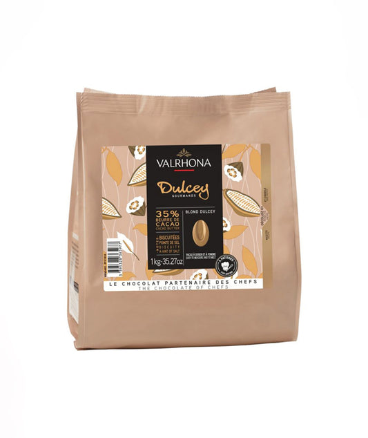 Sac de fève chocolat Blond Dulcey 35% Fève