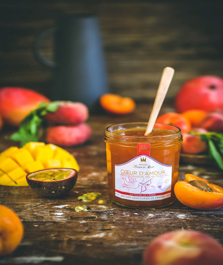 Préparation de fruits - Cœur d'amour