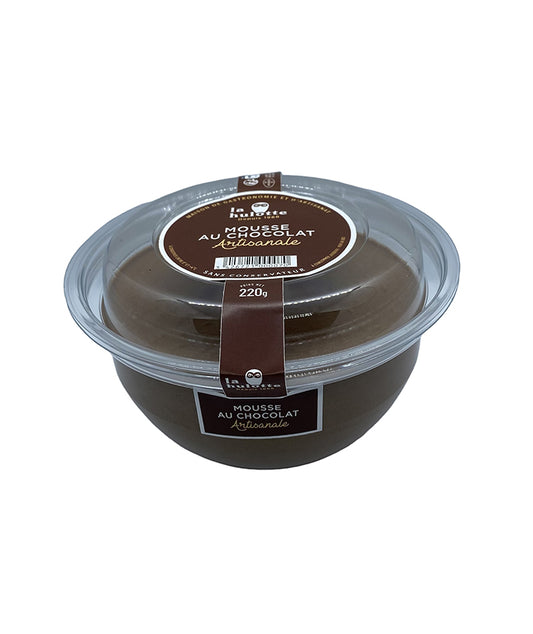 Mousse au chocolat artisanale