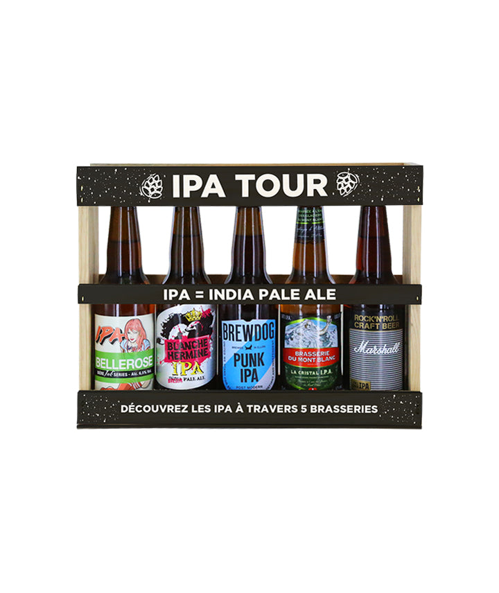 Coffret de 5 bières IPA