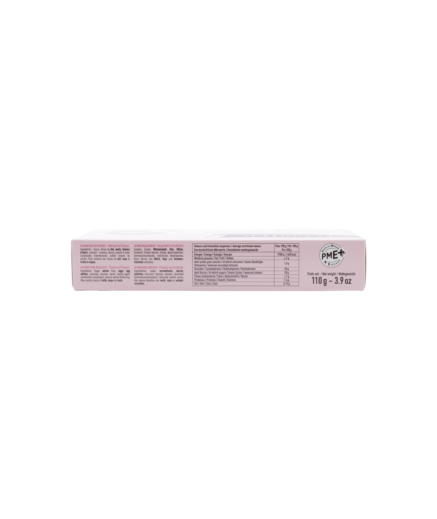Boite mini biscuits roses de Reims - 110g