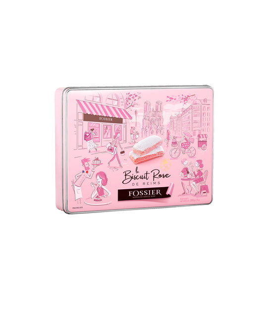 Coffret Art de Vivre - Biscuit rose 200g