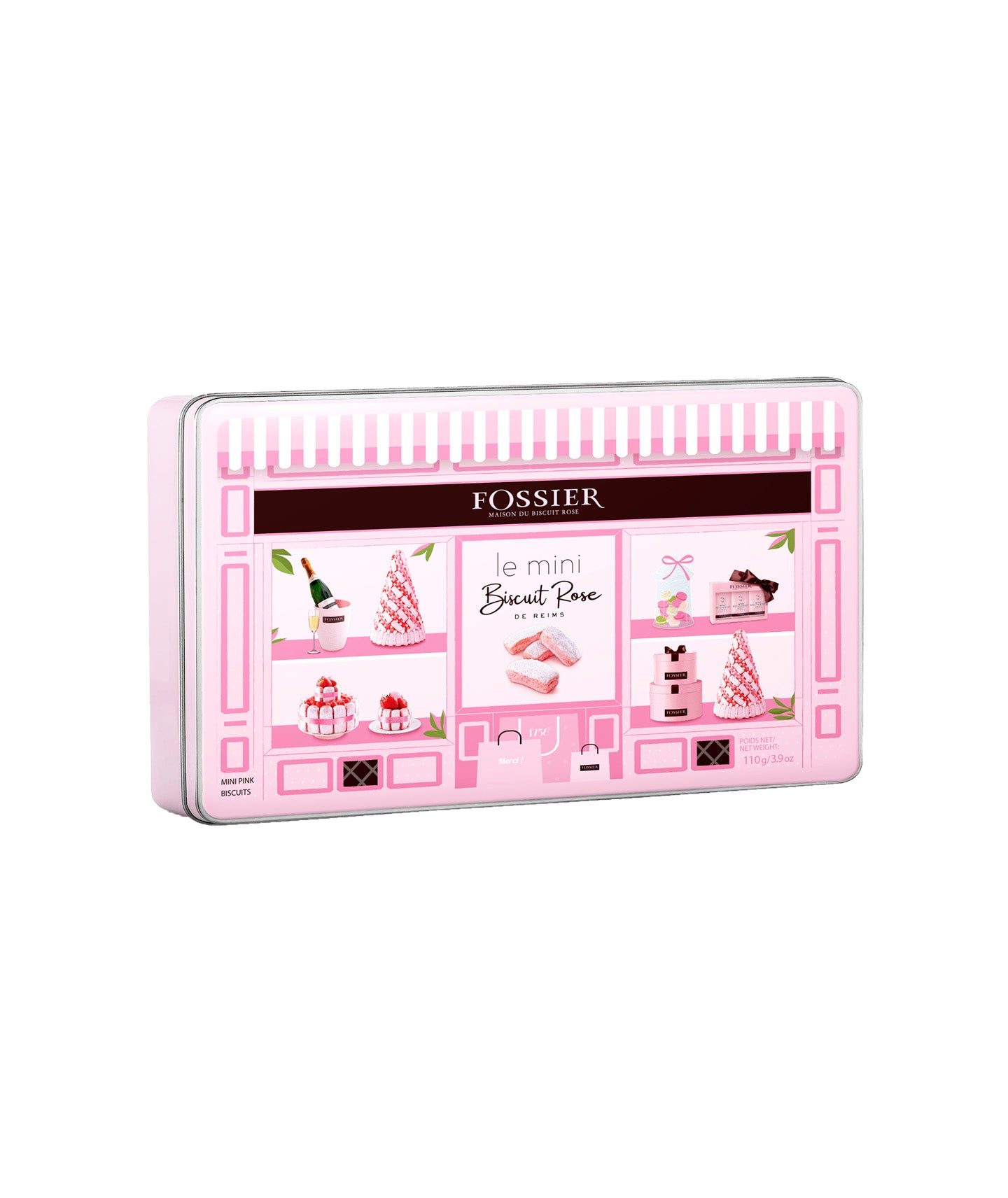 Coffret Boutique - Mini biscuit rose 110g