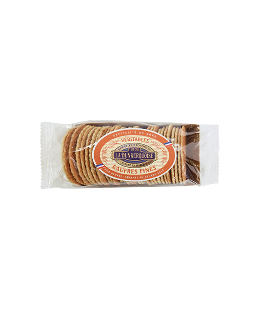 Gaufres fines pur beurre caramel beurre salé