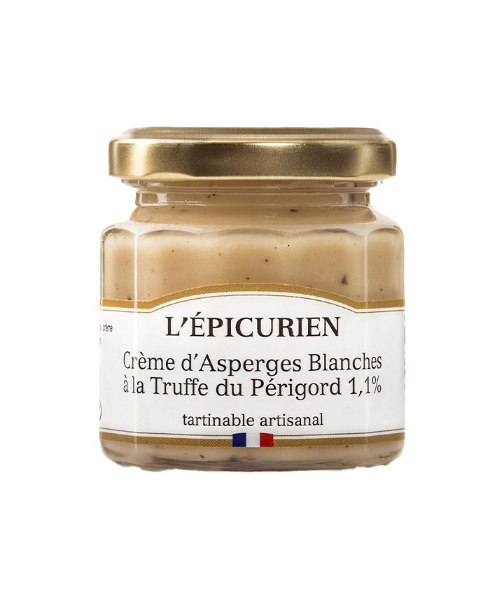 Crème d'asperges blanches à la truffe du Perigord 1,1%