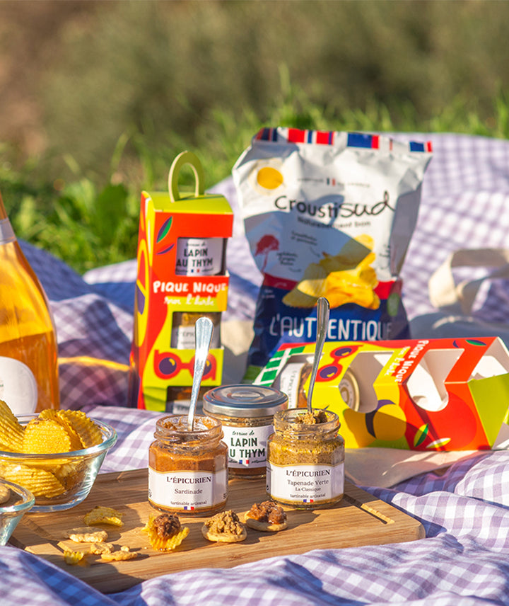 Coffret Pique Nique sur l'herbe