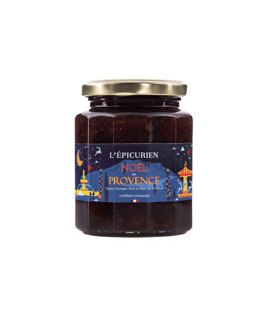 Confiture Noël en Provence (figue, orange, marc de raisin)