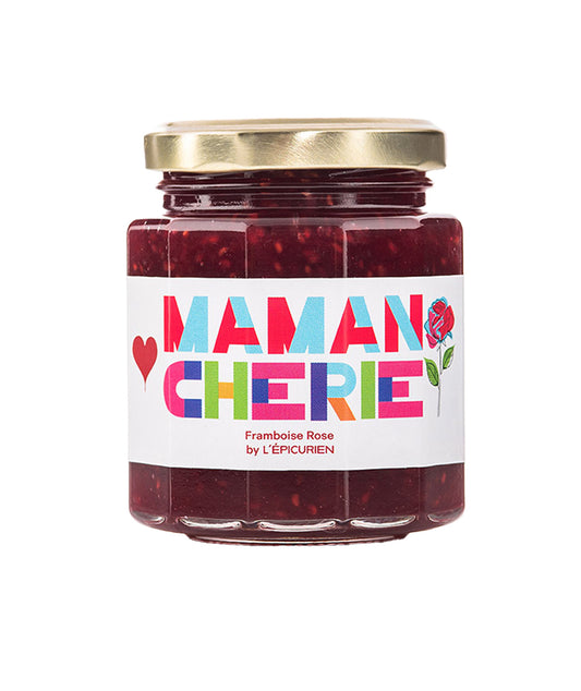 Confiture framboise rose - Maman Chérie