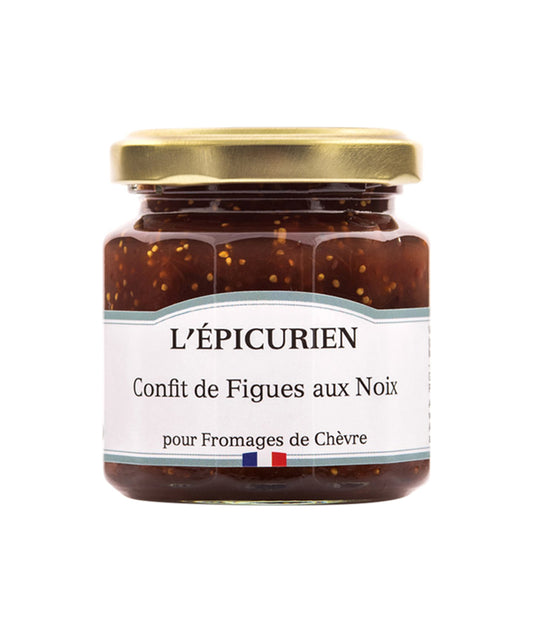 Confit de figues aux noix