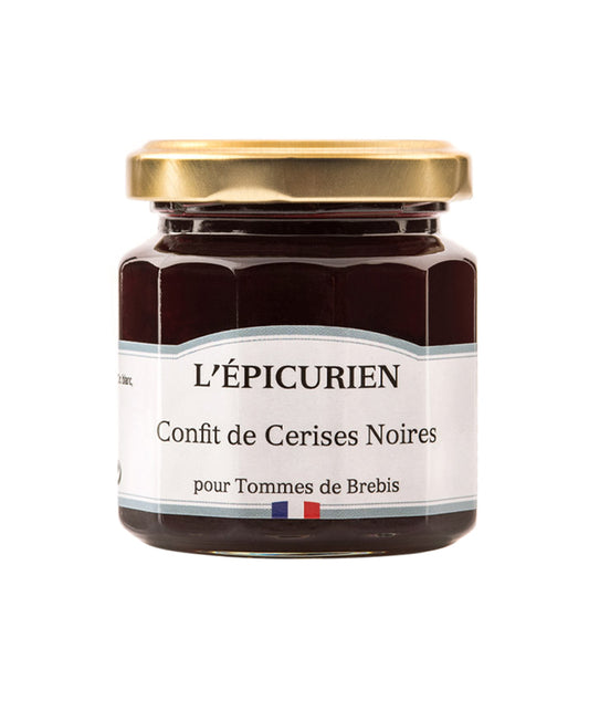 Confit de cerises noires