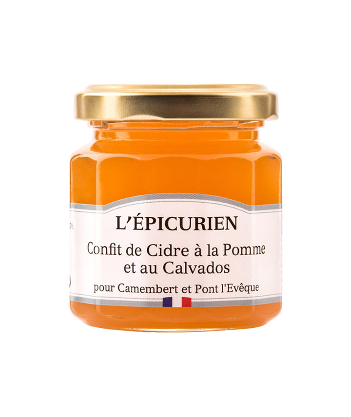 Confit de cidre à la pomme et au calvados