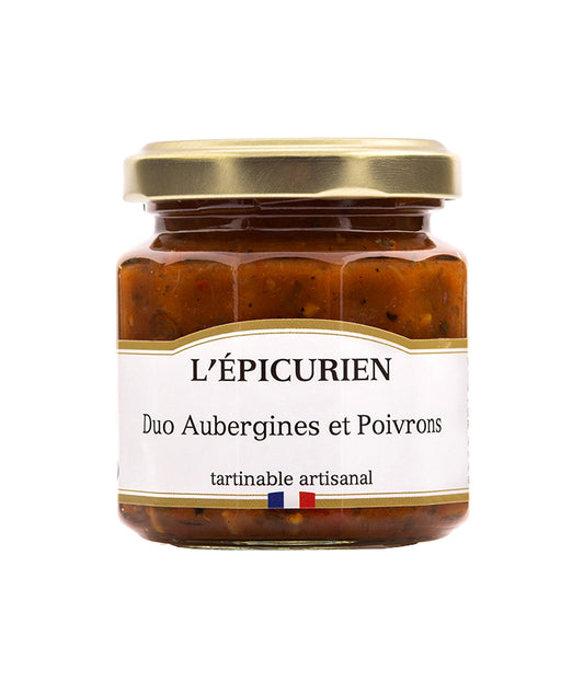 Duo aubergine poivrons