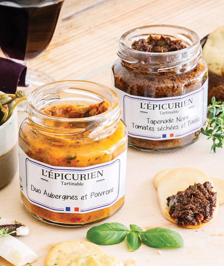 Tapenade aux tomates séchées et basilic