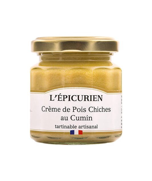Crème de pois chiche au cumin
