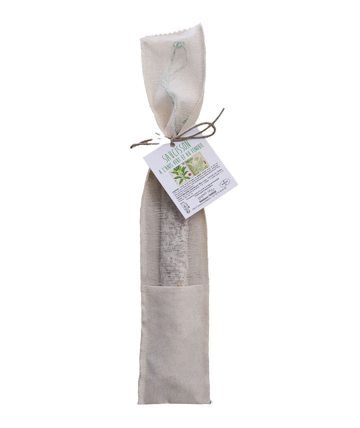 Saucisson baguette anis vert et fenouil