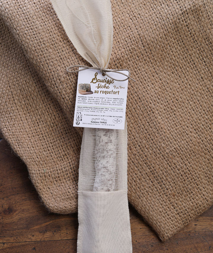Saucisson baguette roquefort