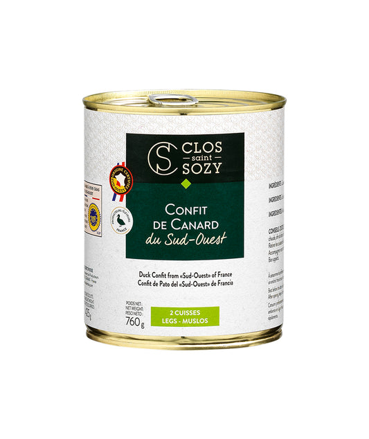 Confit de canard du Sud Ouest - 2 cuisses
